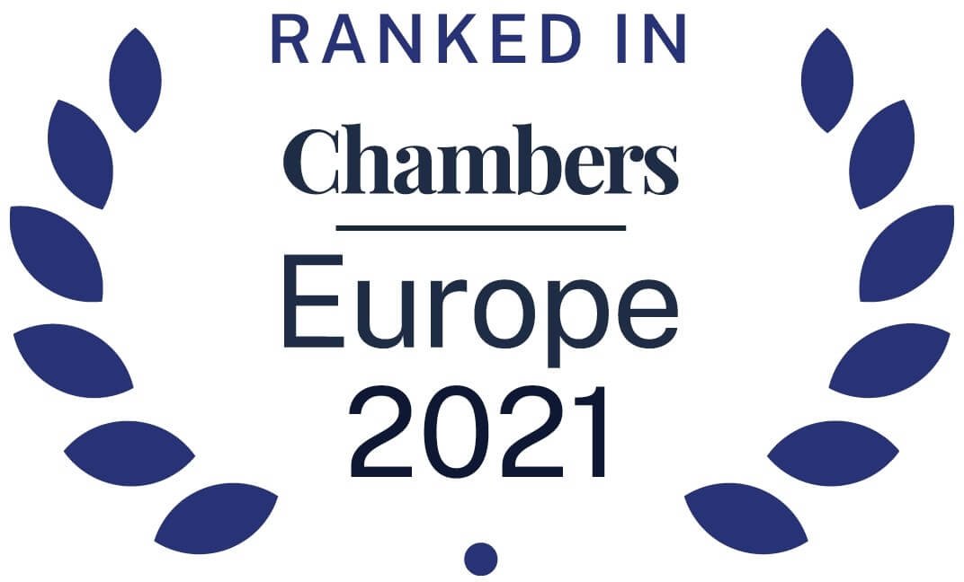 Michal Delinčák v rebríčku Chambers Europe 2021