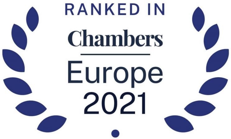 Michal Delinčák v rebríčku Chambers Europe 2021