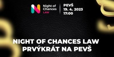 Night of Chances LAW kariérno-vzdelávacie podujatie