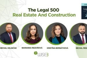 Ocenenie v rankingu LEGAL 500 v oblasti Real Estate And Construction