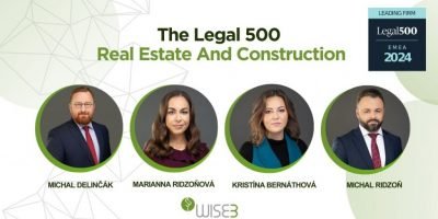 Ocenenie v rankingu LEGAL 500 v oblasti Real Estate And Construction